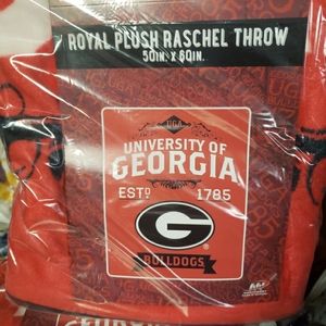 NCAA Bulldogs Blanket Throw